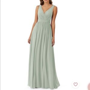 Azazie Kora Dress in Agave